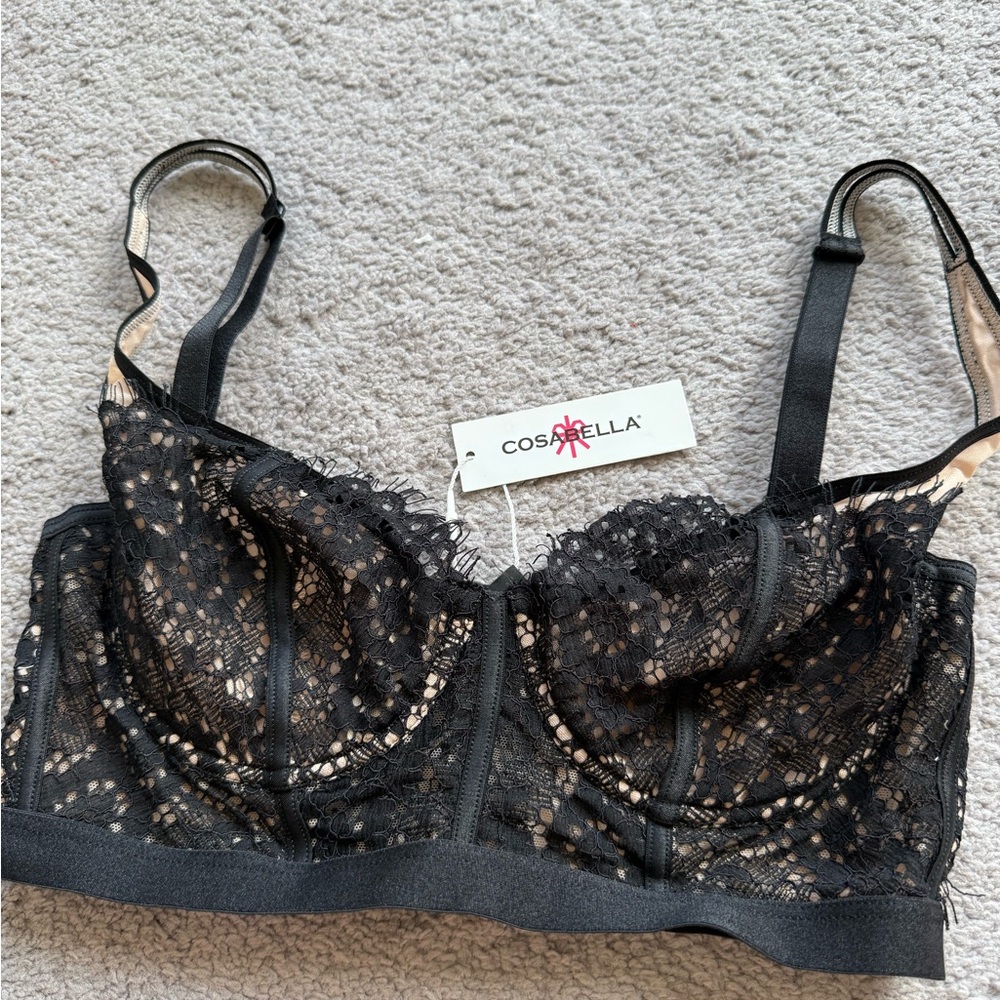 Cosabella Black Lace Underwire Bra